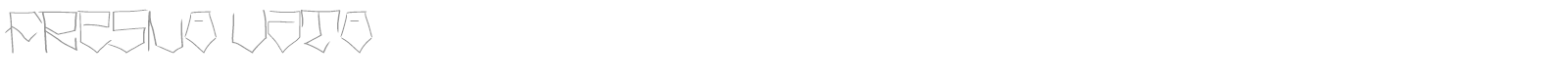 Fresno Vato font preview